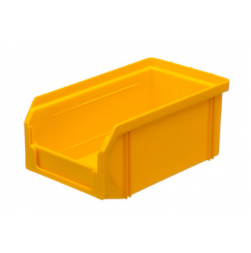 Пластиковые ящики V желтые